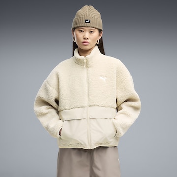 PUMA Jacke in Weiß: Vorderseite