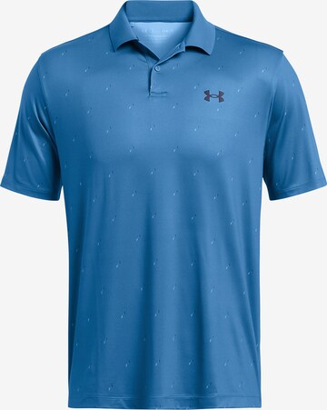 UNDER ARMOUR Functioneel shirt in Blauw: voorkant