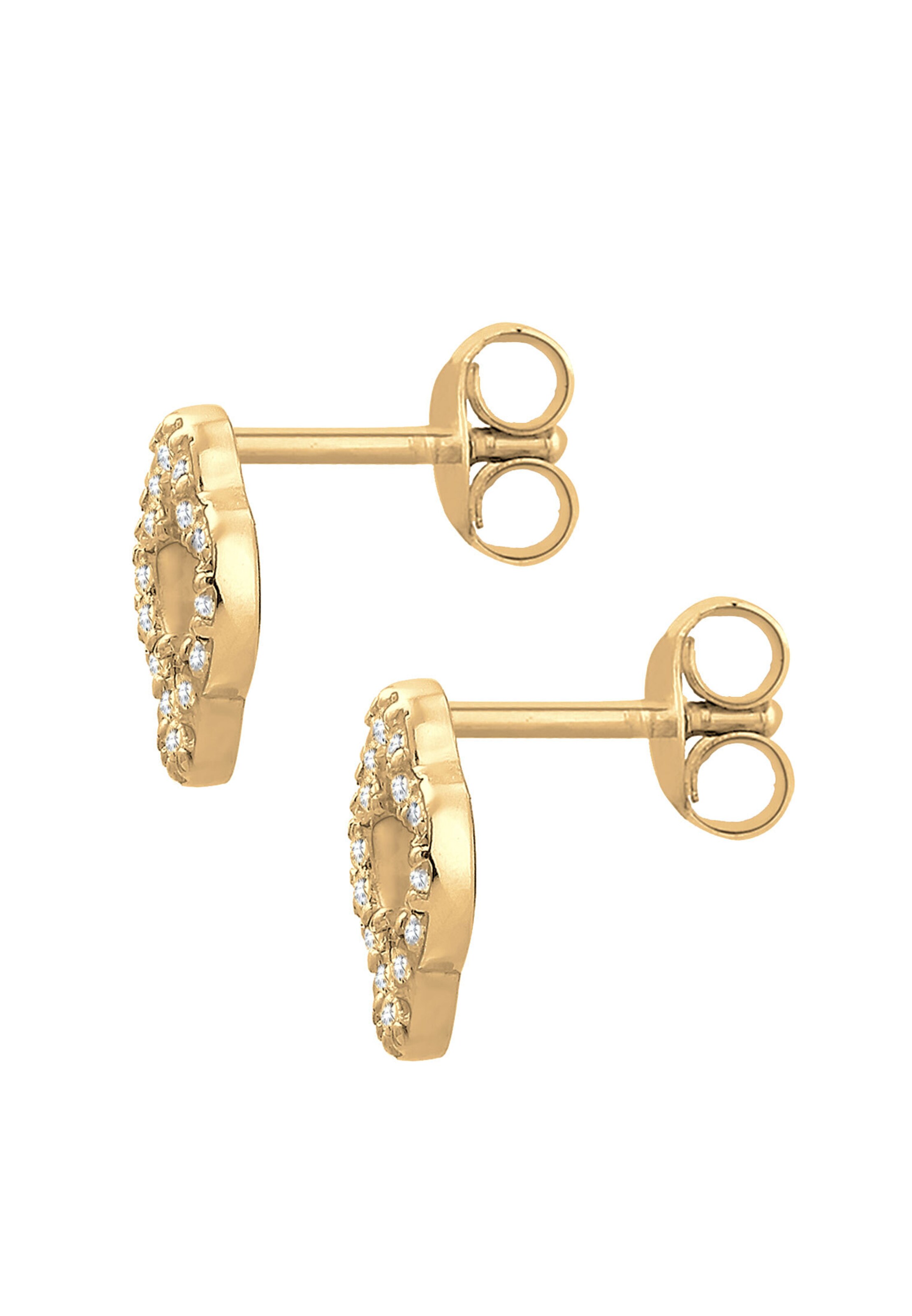 ELLI Earrings 'Kleeblatt' in Gold