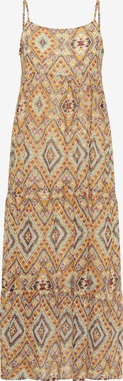 IZIA Kleid 'Gaya' in grün / hellorange / bordeaux / weiß, Produktansicht