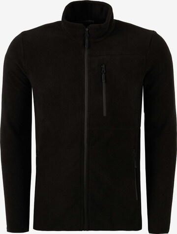 Buratti Fleece Jacket in Black: front