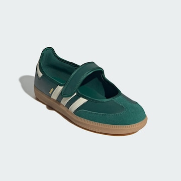 Ballerina con cinturino 'Samba' di ADIDAS ORIGINALS in verde