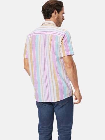 BABISTA Regular Fit Kurzarmhemd ' Melor ' in Weiß