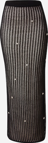 TOPSHOPSuknja - crna boja: prednji dio