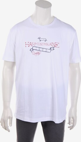 Harmont & Blaine T-Shirt XXL in Weiß: predná strana
