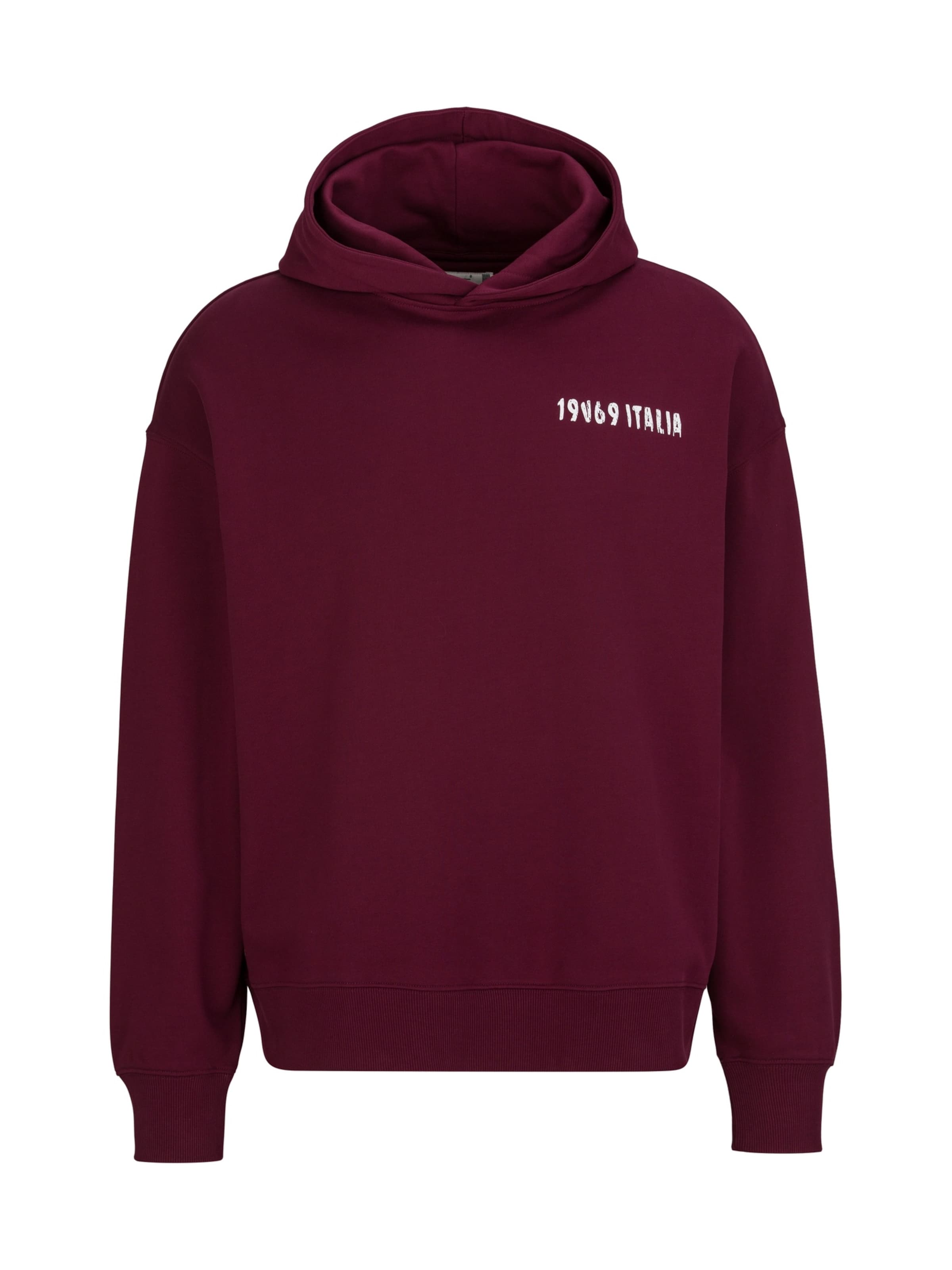 19V69 ITALIA Sweatshirt 'Quentino' in Red: front