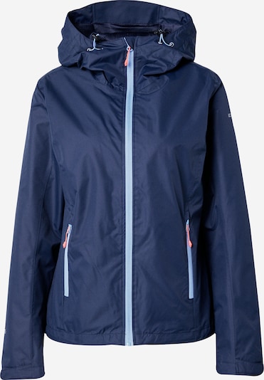 ICEPEAK Outdoor jakna 'BRANCHVILLE' u svijetloplava / tamno plava, Pregled proizvoda