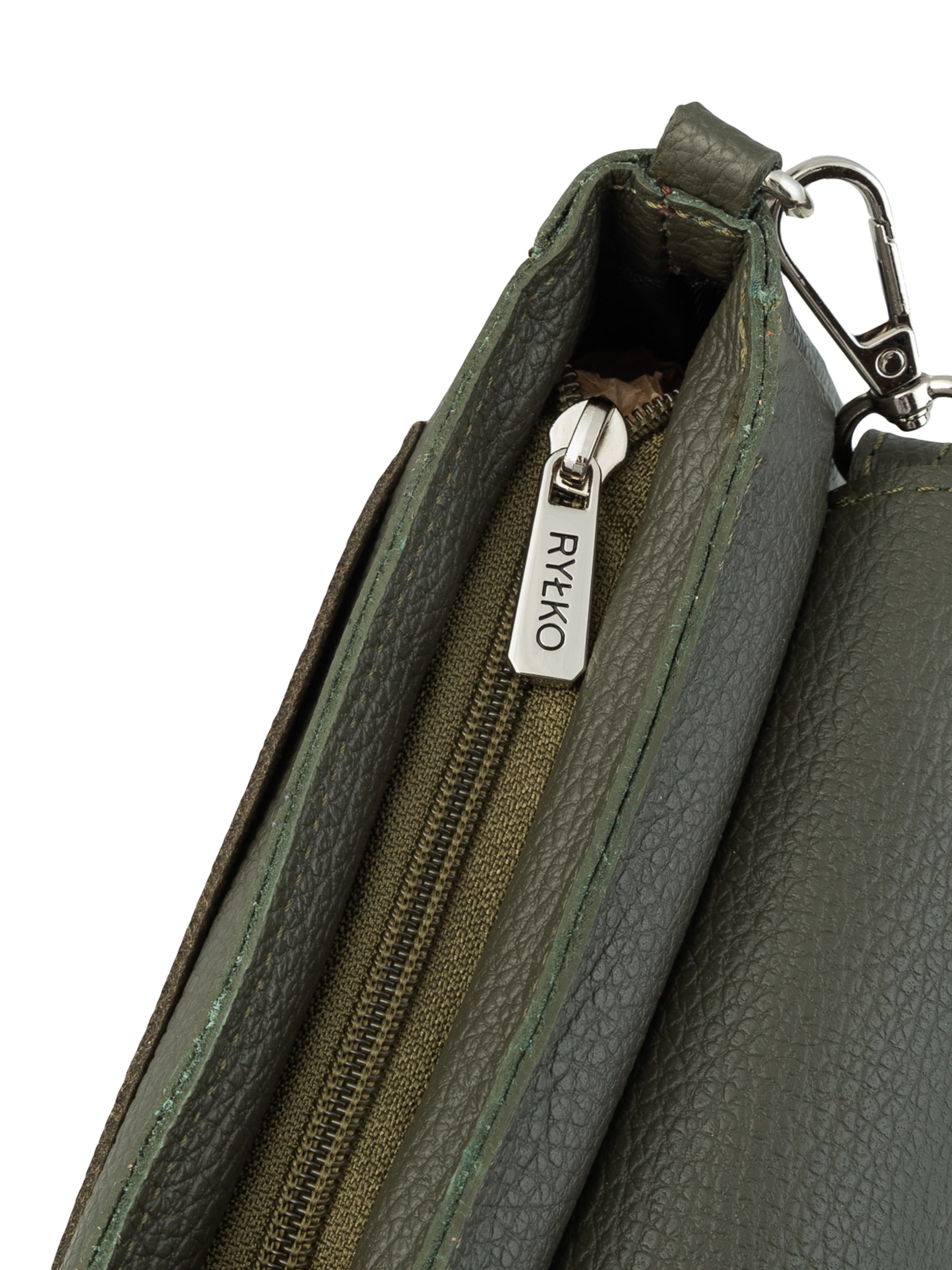 Geantă de umăr de la RYŁKO pe verde