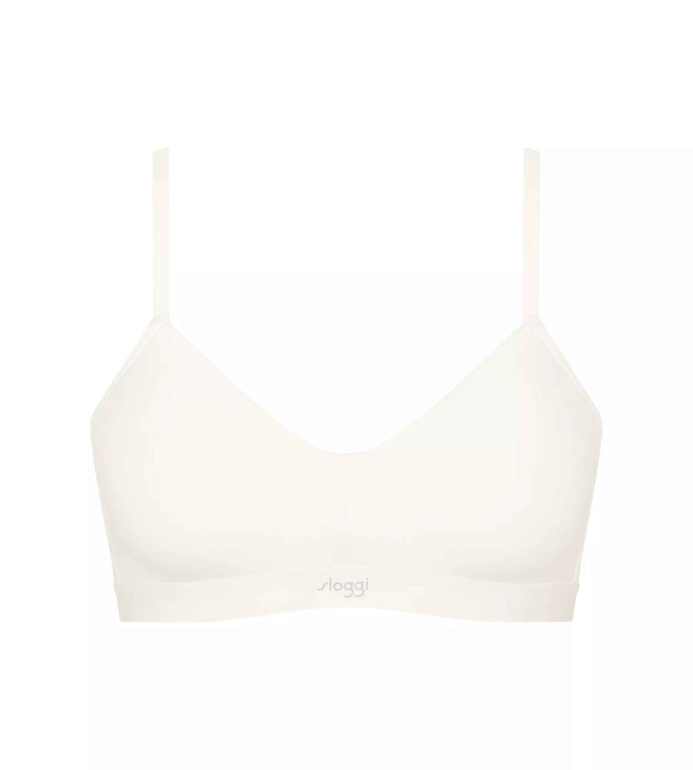 SLOGGI Бюстье Бюстгальтер 'EVER Ease' в Белый: спереди