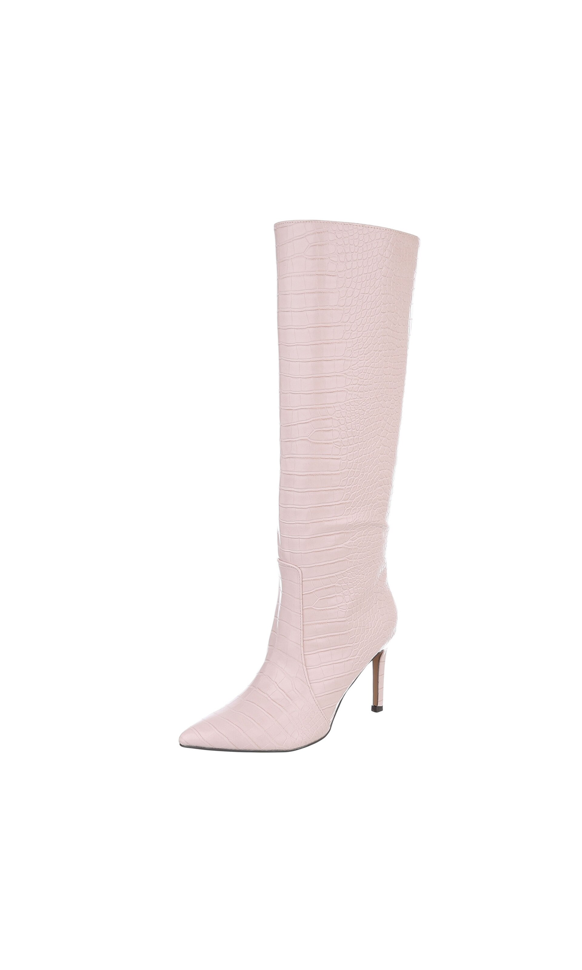 Ital-Design Stiefel in Pink: Vorderseite