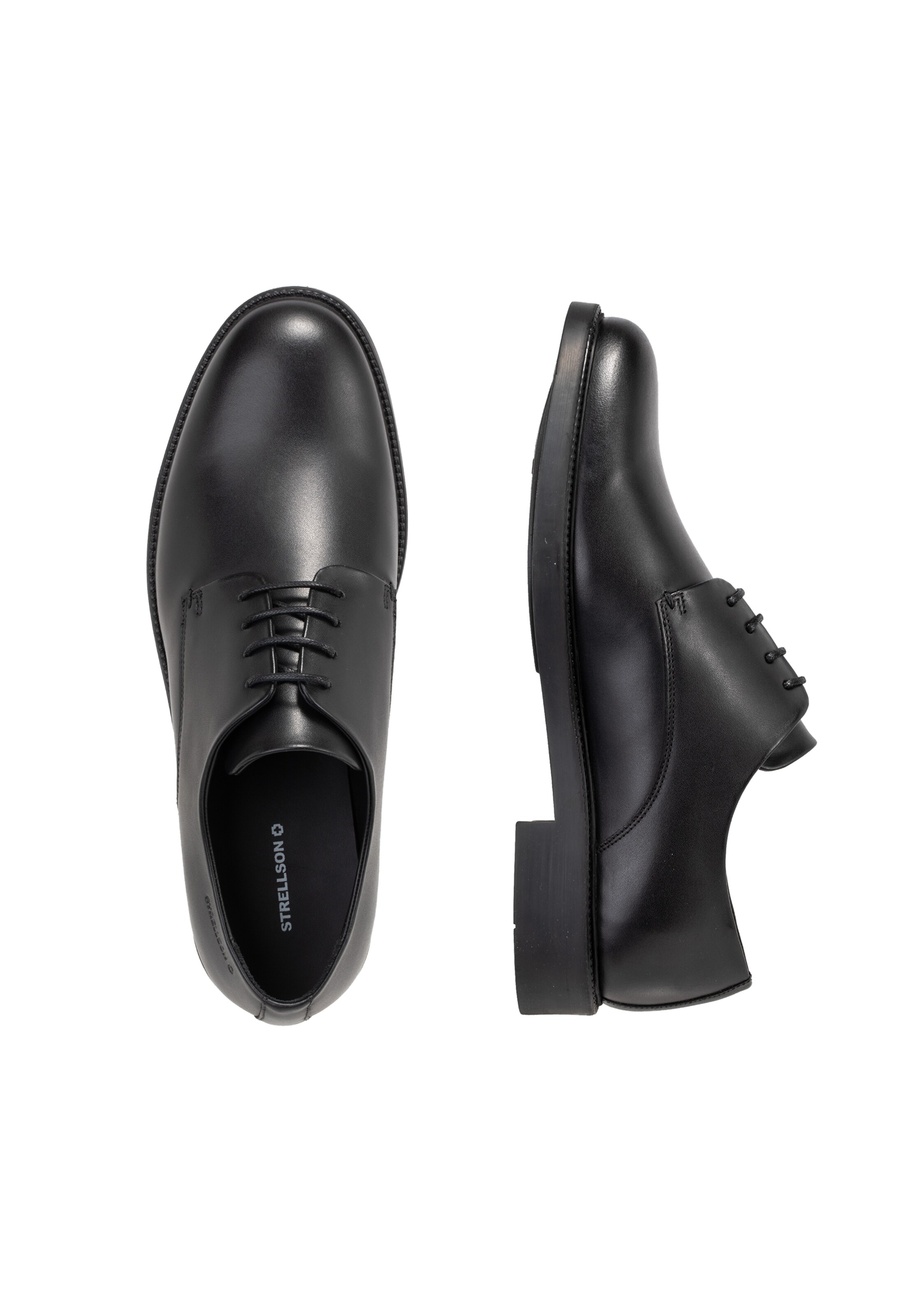 STRELLSON Schnürschuh in Schwarz