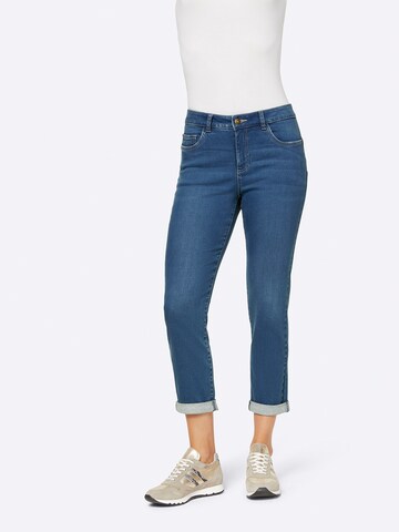 heine Regular Jeans in Blauw: voorkant