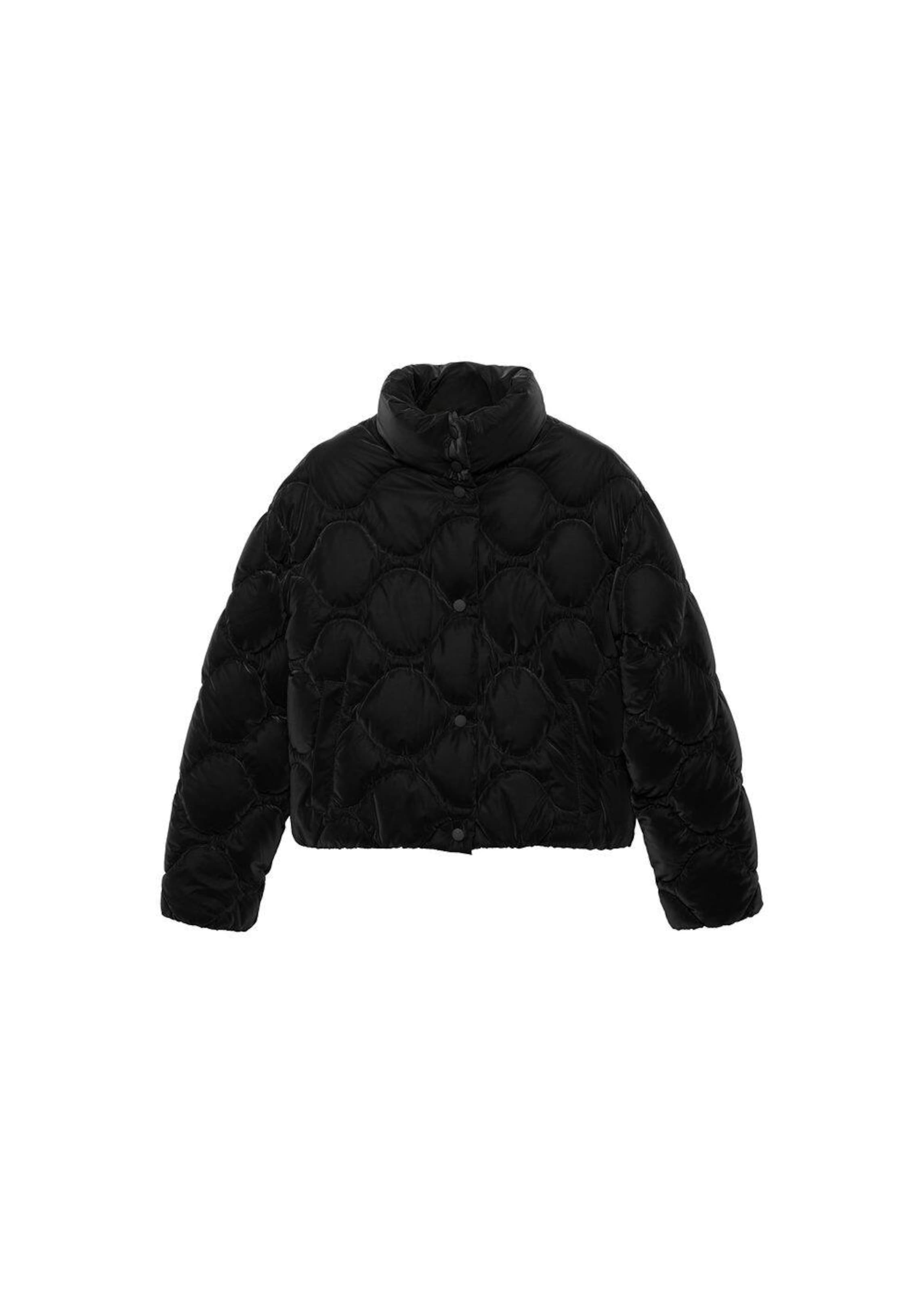 MANGO TEEN Jacke 'Onion' in Schwarz: Vorderseite
