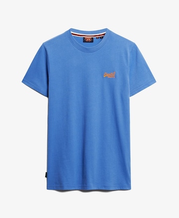 T-Shirt 'Essential' Superdry en bleu