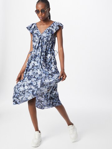 GAP Kleid 'FLUTTER' in Blau