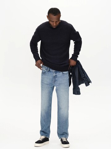 GABBA Trui 'Luca' in Blauw