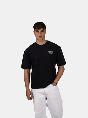 Crystal Paris Shirt 'Dias' in Black: front