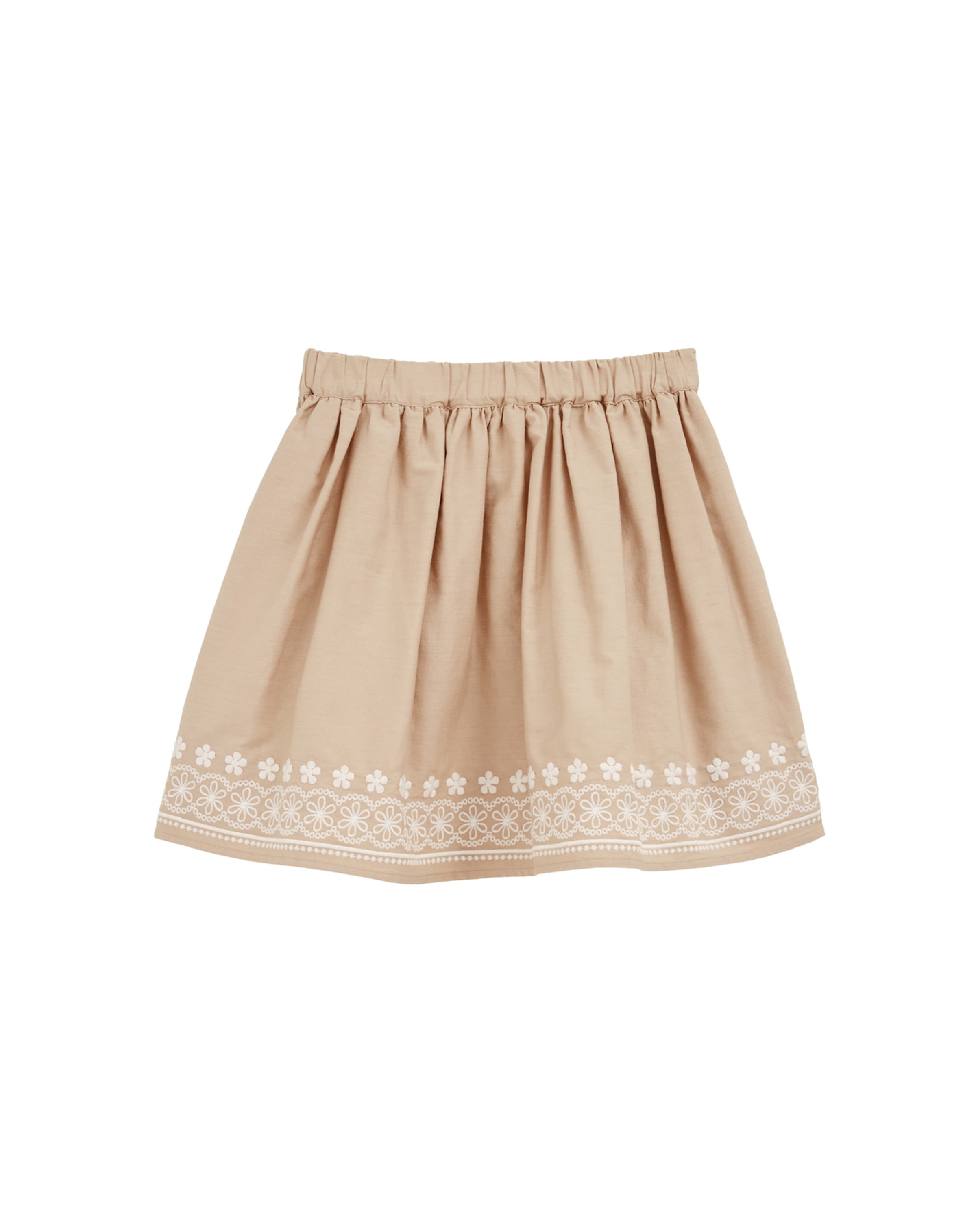 WE Fashion Szoknyák - bézs: elől