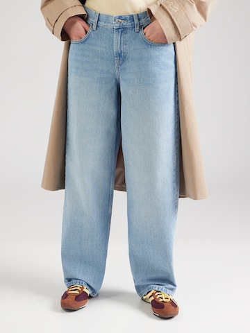 TOPSHOPWide Leg/ Široke nogavice Traperice 'TSCINCH' - plava boja: prednji dio