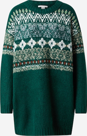 American Eagle Knitted dress in Green: front
