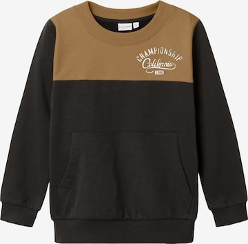 NAME IT Sweatshirt 'VARICKI' in Brown: front