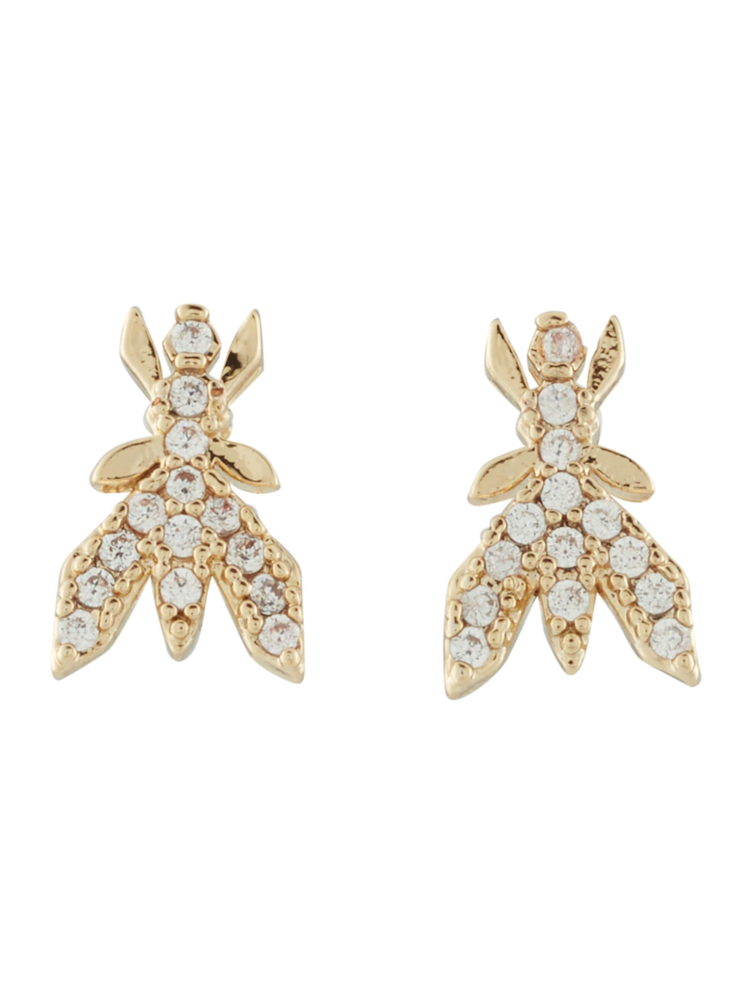 PATRIZIA PEPENaušnice - zlatna boja: prednji dio