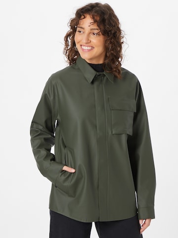 Stutterheim Between-Season Jacket 'Ringen' in Green: front