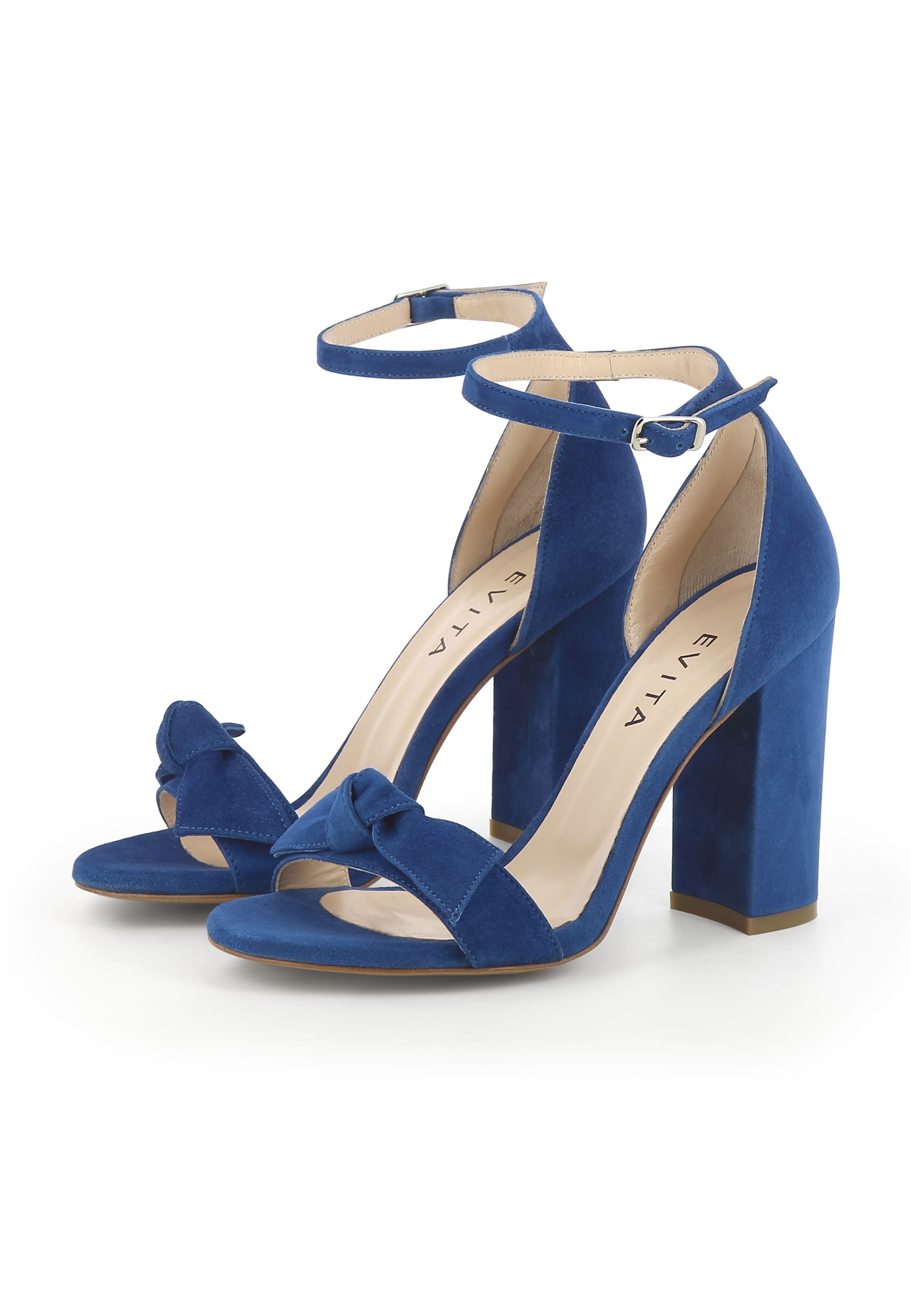 EVITA Sandalen met riem 'EVA' in Blauw