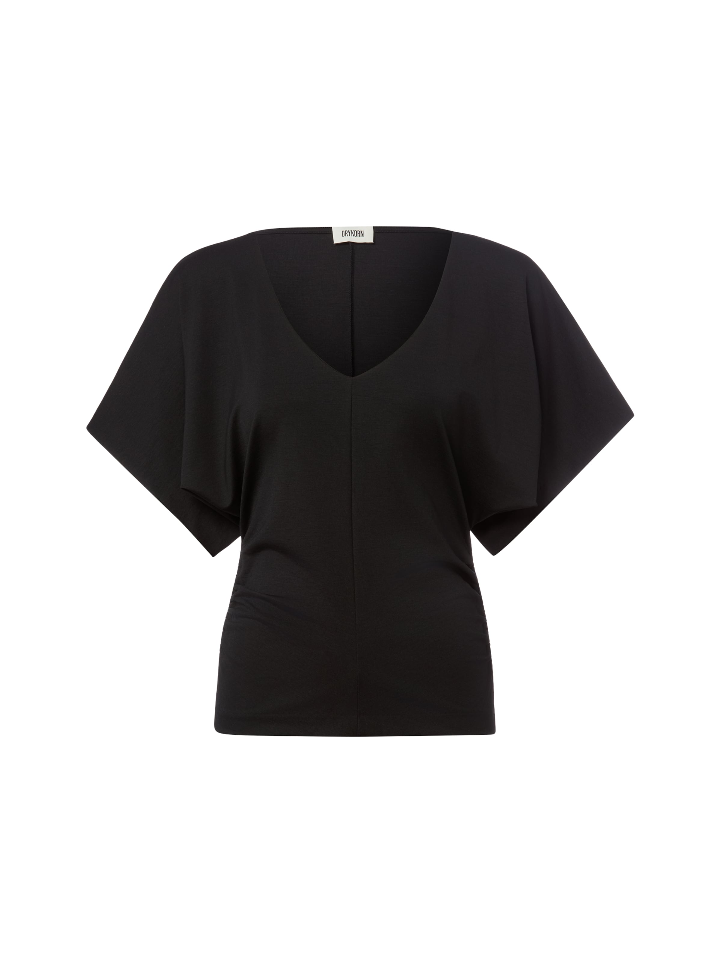 DRYKORN Shirt 'Pamara' in Zwart: voorkant
