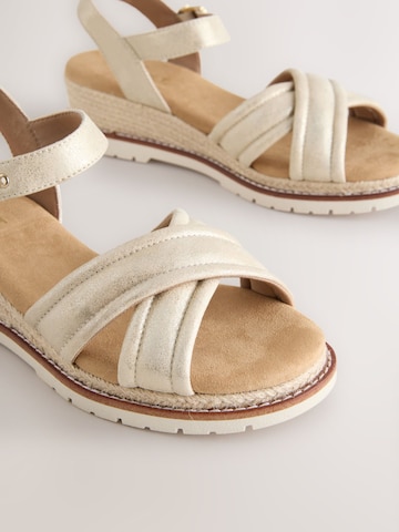 Next Sandal 'Forever Comfort' in Gold