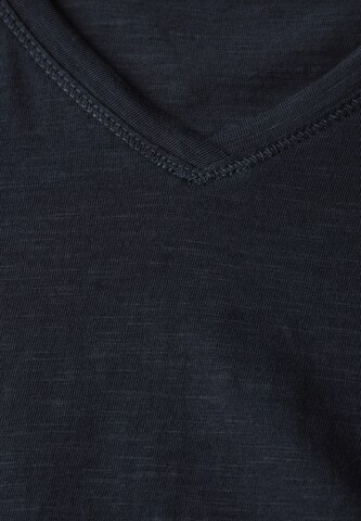 CECIL T-Shirt im Tunika-Look in Blau