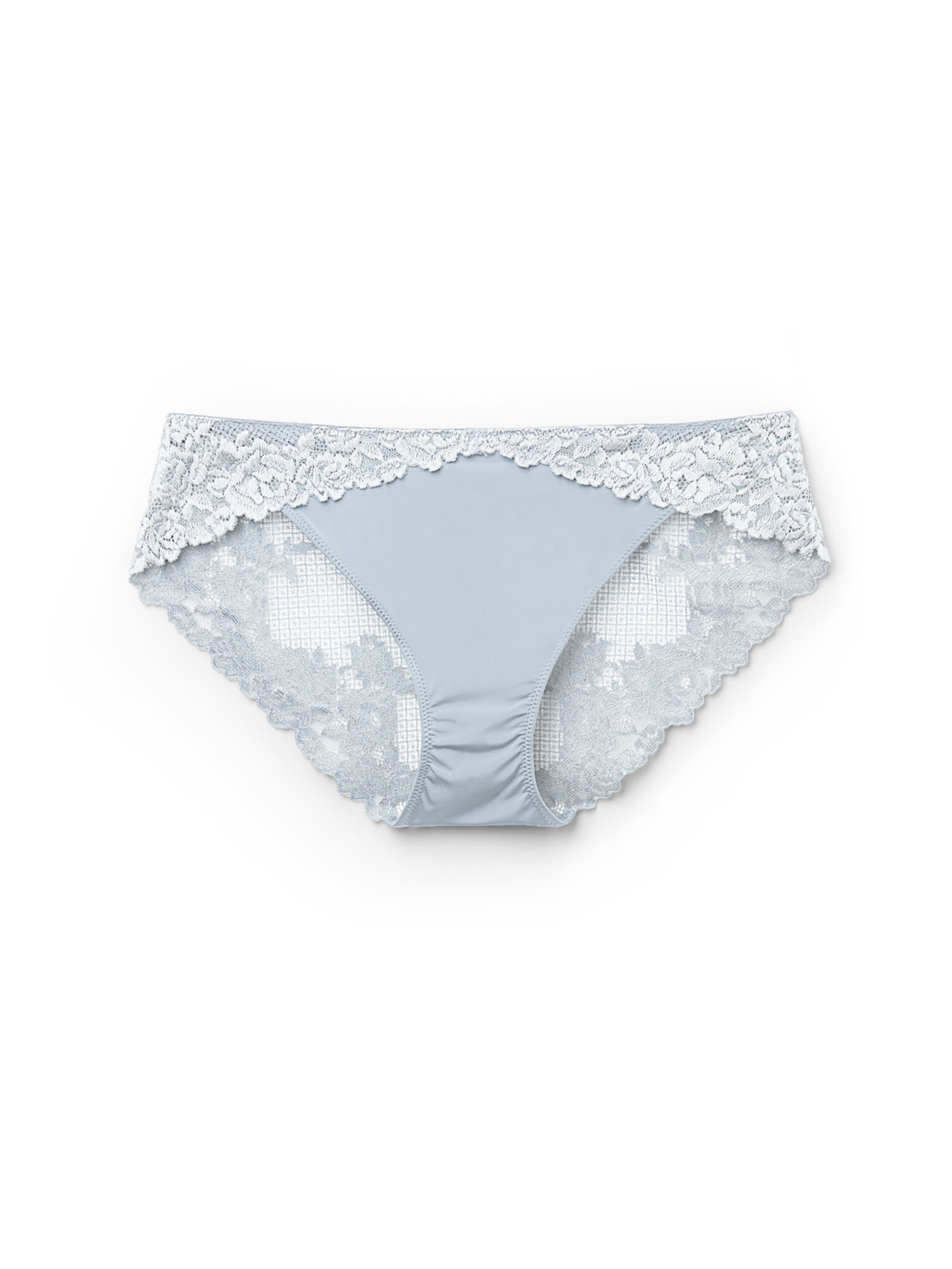 INTIMISSIMI Slip 'Pretty Flowers' in Blau: Vorderseite