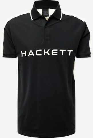 Hackett London Тениска в черно: отпред