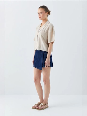 MixRay Blouse in Beige