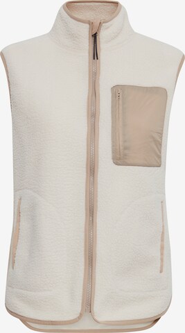 Fransa Bodywarmer in Wit: voorkant