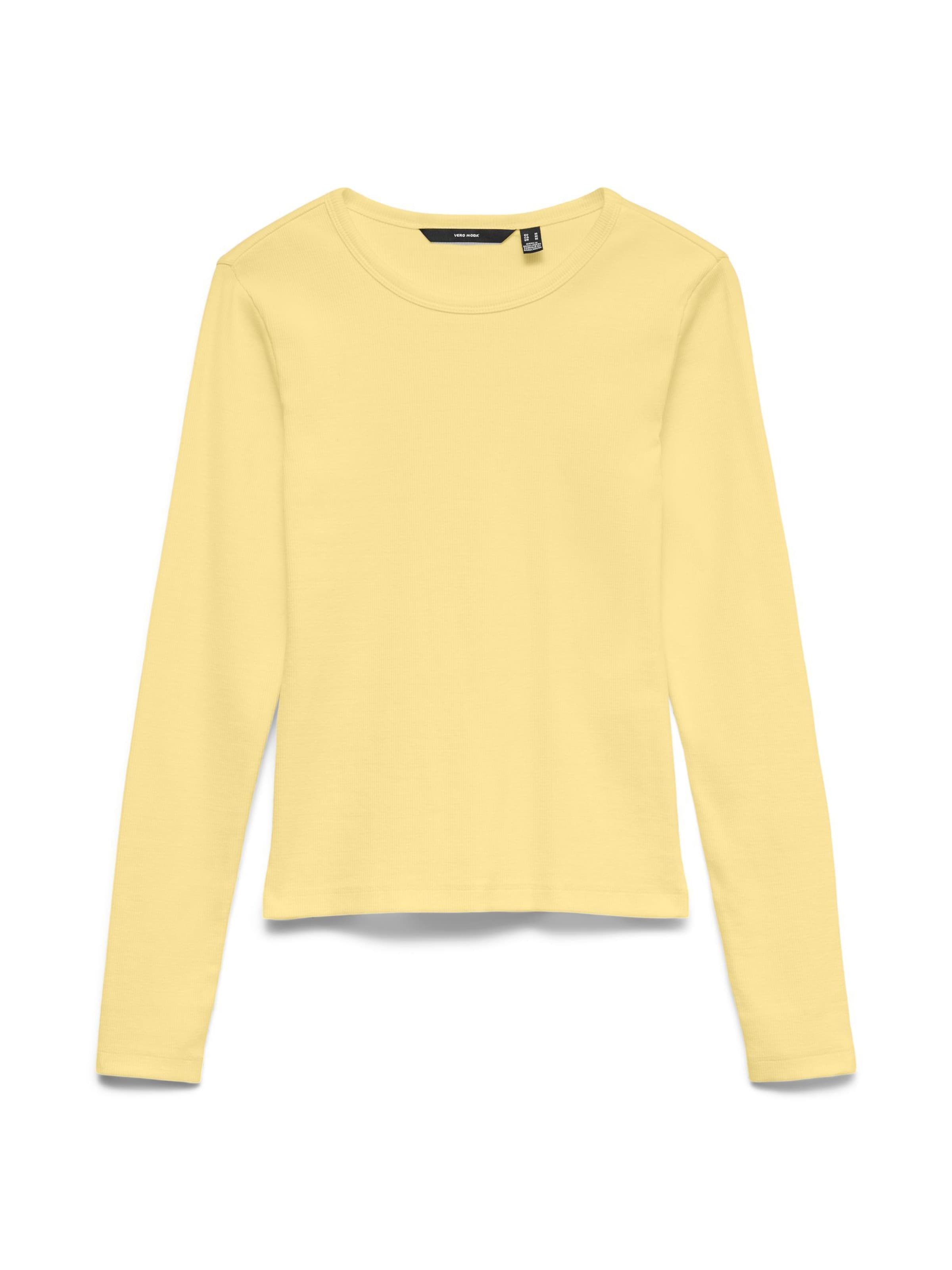 VERO MODA Póló 'VMChloe' - sárga: elől