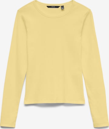 VERO MODA Póló 'VMChloe' - sárga: elől