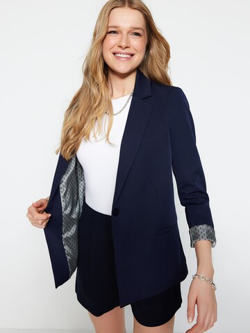 Blazer Trendyol en bleu : devant