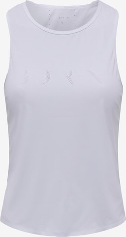 T-shirt fonctionnel 'Keira' Born Living Yoga en blanc : devant