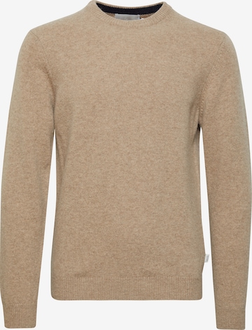 Casual Friday Tröja 'CF Karl' i beige: framsida
