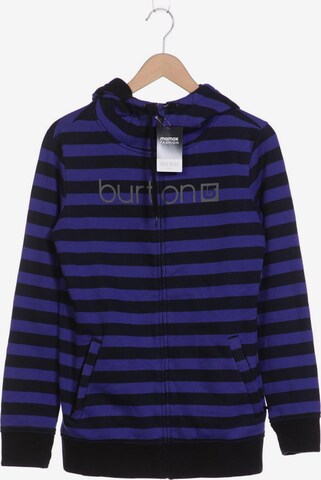 BURTON Sweatshirt & Zip-Up Hoodie in S in Purple: front