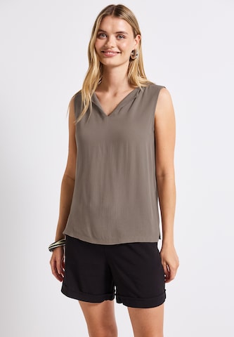 STREET ONE Blouse in Brown: front