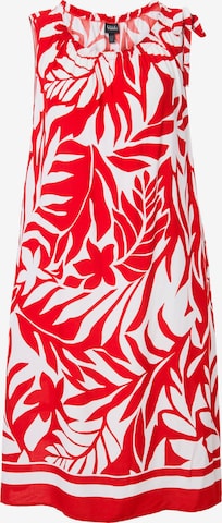 Ulla Popken Mekko värissä punainen: etupuoli