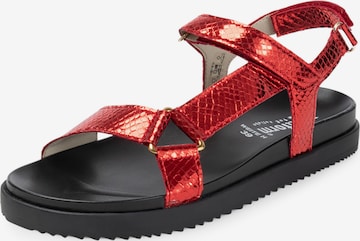 Sandalo di VITAFORM in rosso: frontale