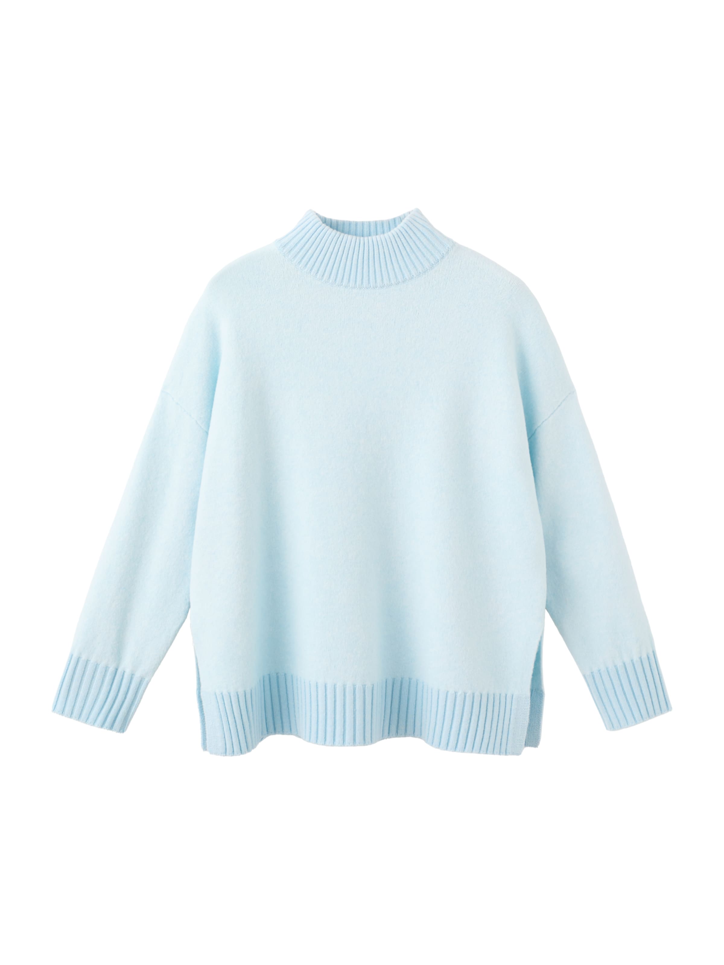 MANGO Pullover 'DOMAR' in Blau: Vorderseite