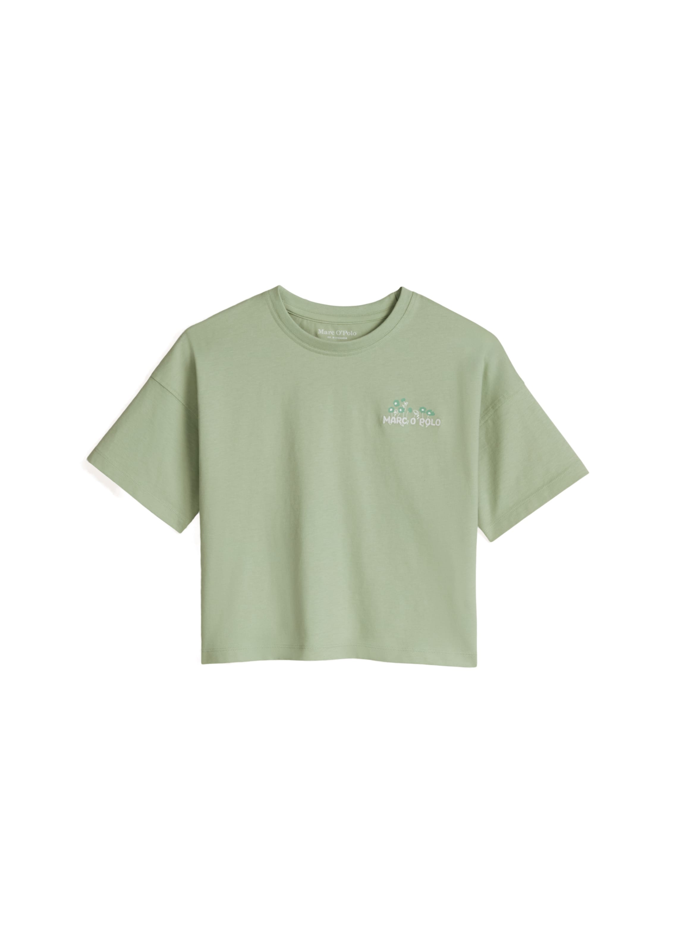 T-Shirt Marc O'Polo en vert : devant
