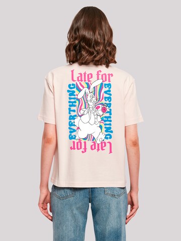 F4NT4STIC Shirt 'Alice im Wunderland Heroes of Childhood' in Pink