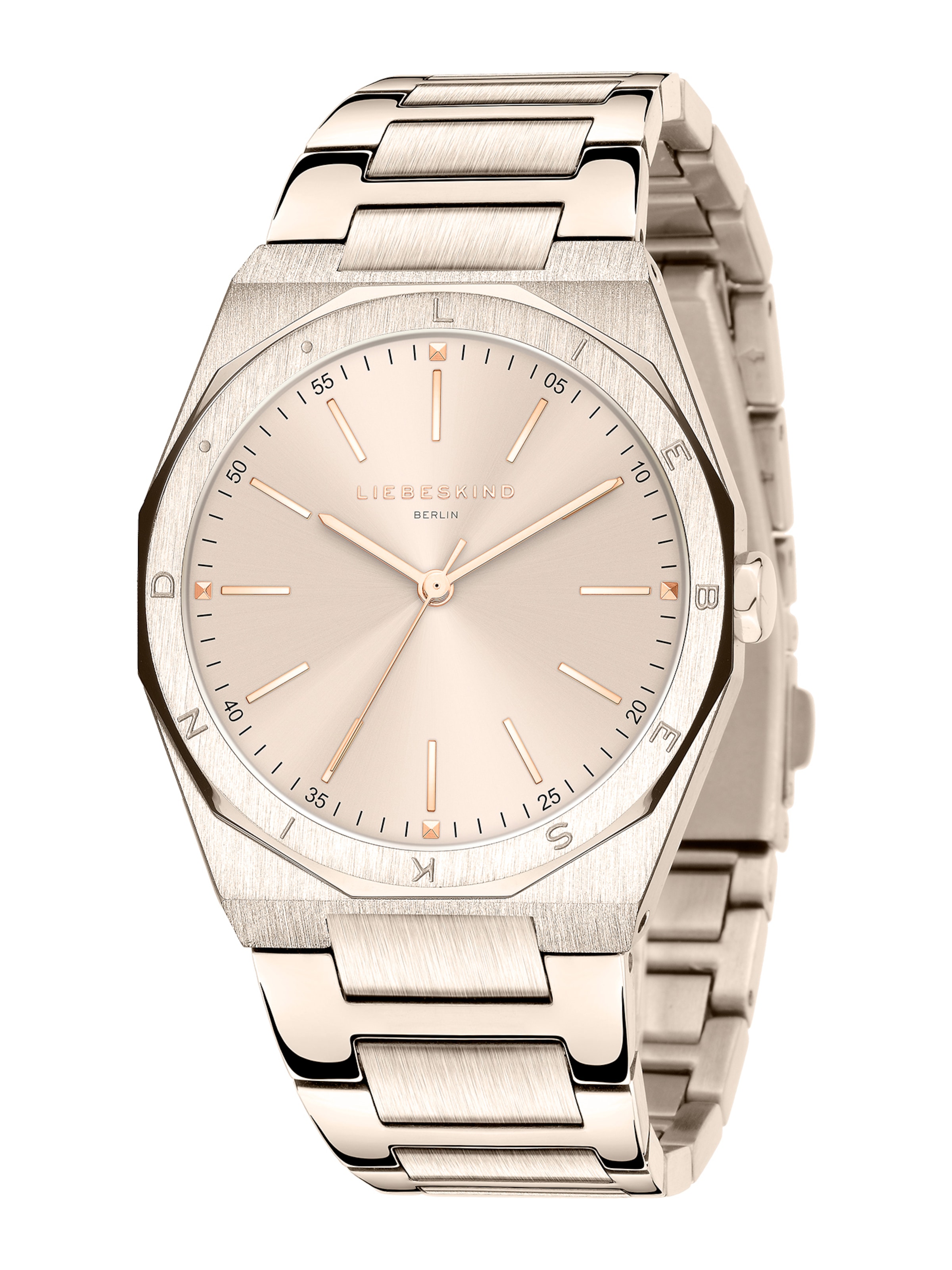 Liebeskind Berlin Zegarek analogowy w kolorze złoty