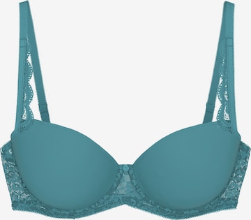 TRIUMPH Bügel-BH ' Amourette ' in Blau: Vorderseite