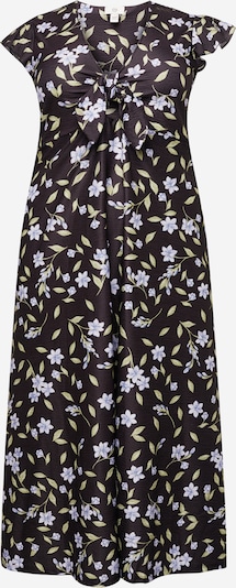 River Island Plus Kleid in hellblau / oliv / schwarz, Produktansicht